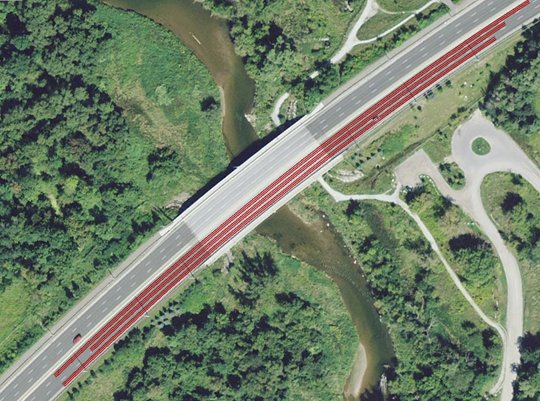 Bridge Survey Lines