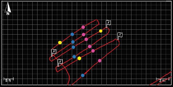 MapVIew showing linear utilites and point targets MapVIew showing linear utilites and point targets