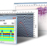 EKKO_Project LineView Module, plot GPR lines and adjust view settings.