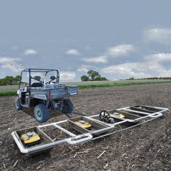 measure soil water content