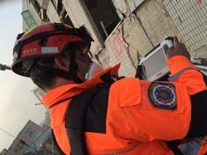 Rescue Radar used in Taiwan earthquake image 2