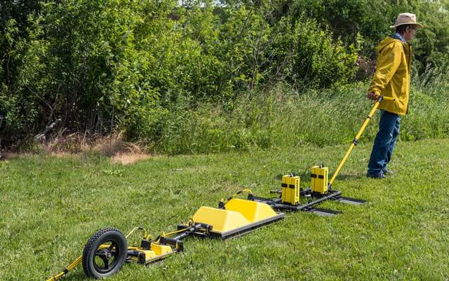 pulseEKKO® GPR Multi-channel Surveys: Multi-Frequency Survey 