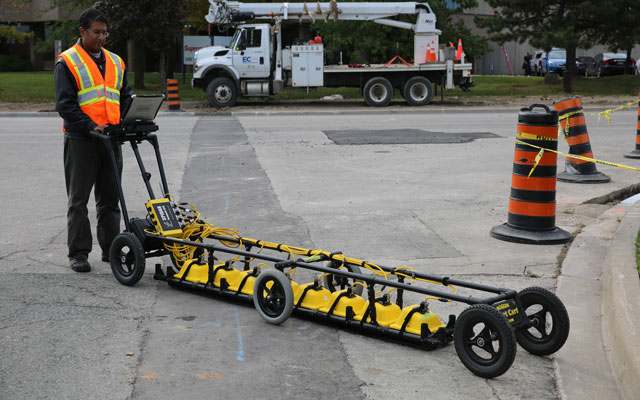 pulseEKKO® GPR Multi-channel Surveys: Multi-fold Survey