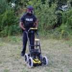 police using gpr for forensic investigation
