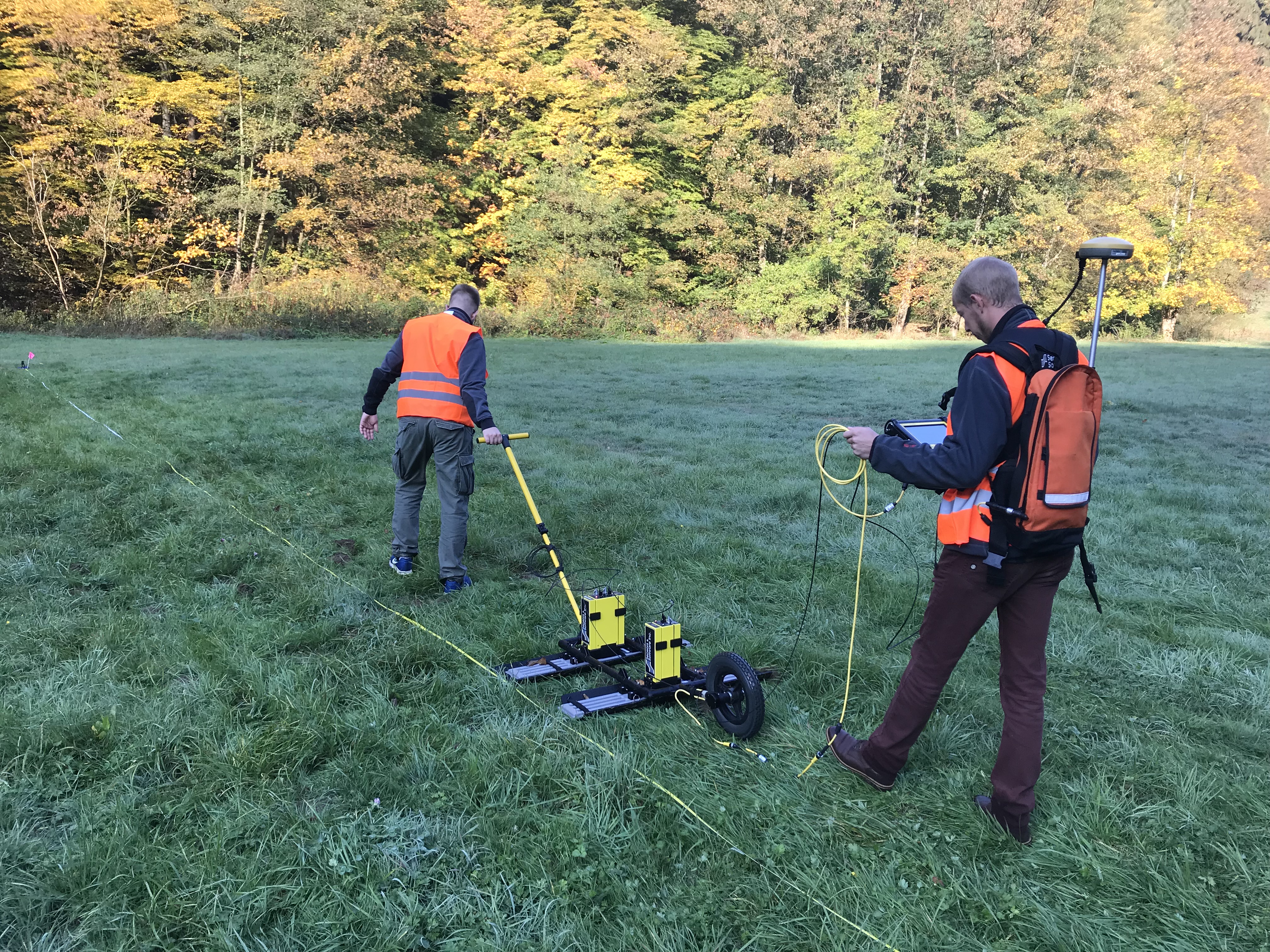 ground scanning with gpr radar