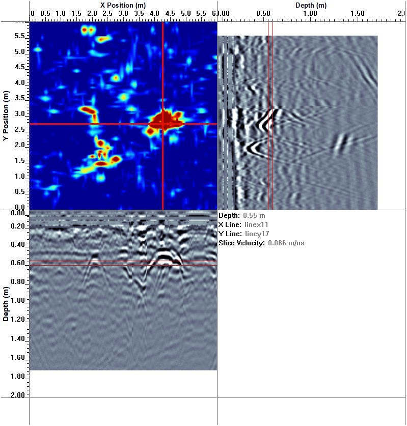 underground scanning with radar