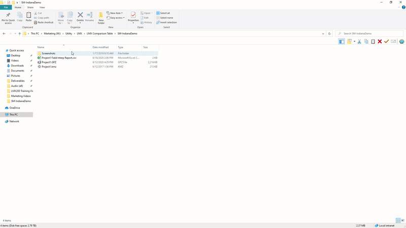 Field Interpretations file CSV