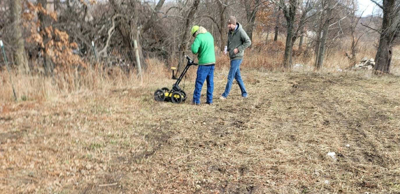 Jackwick Metal Detecting using the LMX200 GPR system for finding the buried silver